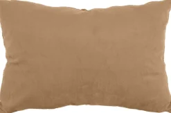 Coussin en velours Velvet 60 x 40 cm (Chocolat)