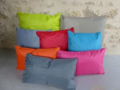 Coussin extérieur carré 45 cm Sun (Anis)