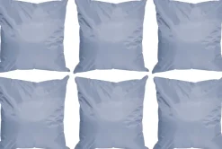 Coussin extérieur carré 45 cm Sun (Lot de 6) (Gris clair)