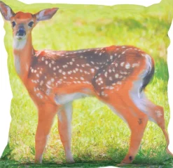 Coussin extérieur imperméable daim (59x 59 x 13 cm)