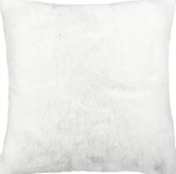 Coussin imitation fourrure 40 x 40 cm Opulence (Ecru)