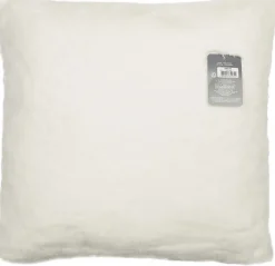 Coussin imitation fourrure 40 x 40 cm Opulence (Ecru)