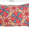 Coussin imprimé 30x50 cm Wax (Wax rose)