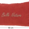 Coussin à message Nature 40 x 60 cm (Terracotta)