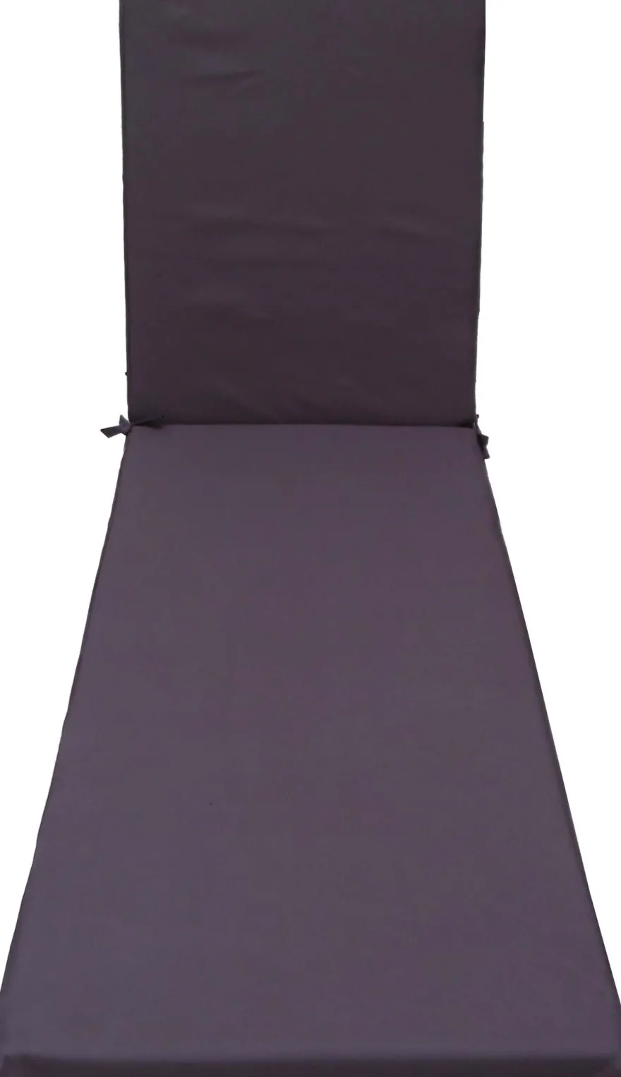 Coussin pour bain de soleil déhoussable Monte Carlo (Ardoise)