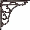 Crédence à patère murale en fonte (20 cm)