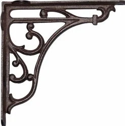Crédence à patère murale en fonte (20 cm)