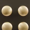 Ensemble de 4 boutons de meuble en alu (Doré)