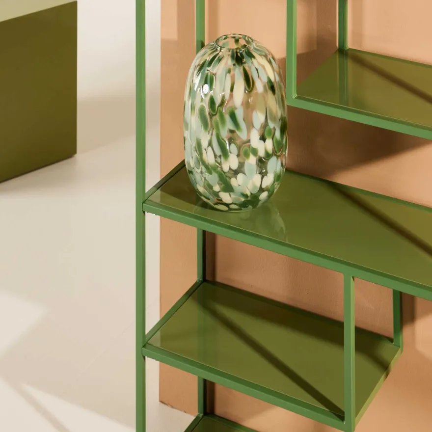 Etagère en acier 80 x 26 x 164 cm Staal