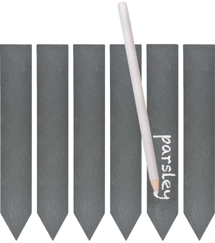 Etiquettes en ardoise (Lot de 6)