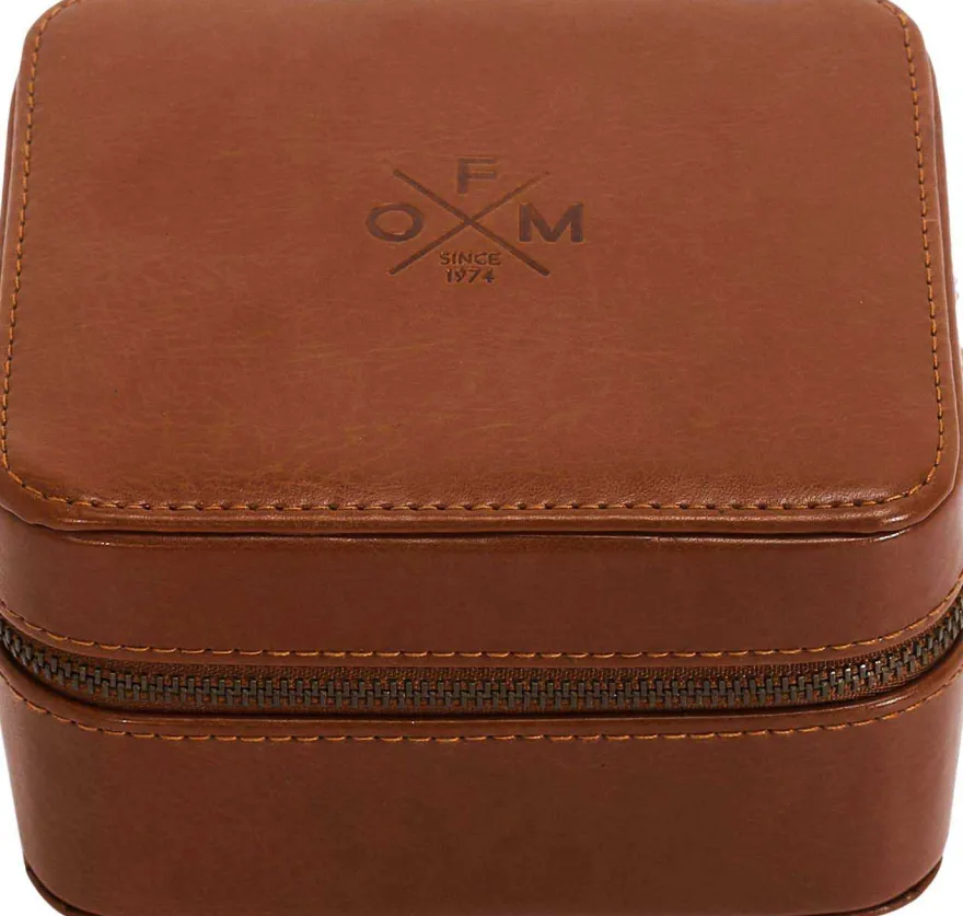Etui pour montres en polyuréthane Oakland (2 montres)