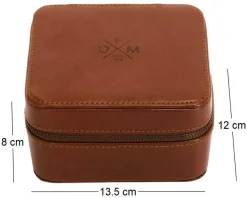 Etui pour montres en polyuréthane Oakland (2 montres)