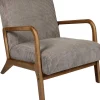 Fauteuil détente en velours côtelé Scott