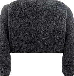 Fauteuil en polyester Brazo (Noir)