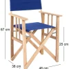 Fauteuil metteur en scène pour enfant (bleu)