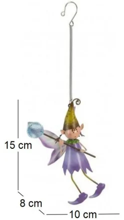 Fée à suspendre en métal Pixie springer