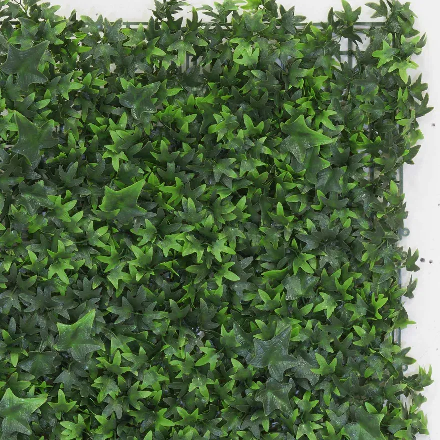 Feuillage artificiel 1 m x 1 m (Lierre vert)