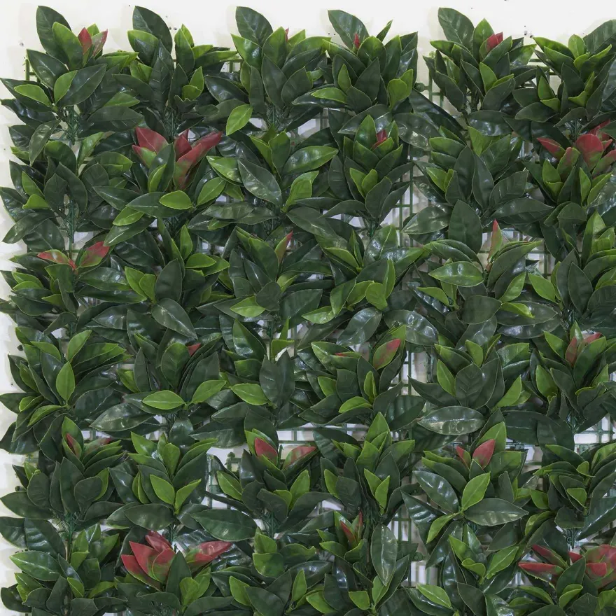 Feuillage artificiel 1 m x 1 m (Photinia)