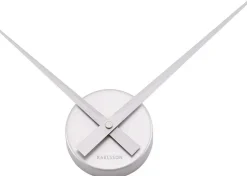 Horloge aiguilles Big Time 41cm (Argent)