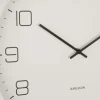 Horloge en métal Lofty 40 cm (Gris)
