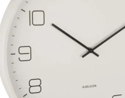 Horloge en métal Lofty 40 cm (Gris)