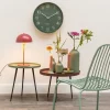 Horloge en métal mat Lofty (Vert)