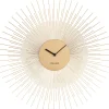 Horloge en métal Peony 45 cm (Doré)