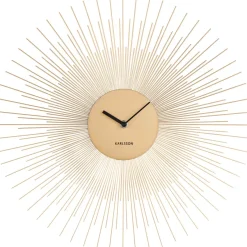 Horloge en métal Peony 45 cm (Doré)