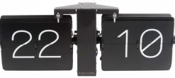 Horloge moderne Flip No Case (Noir)