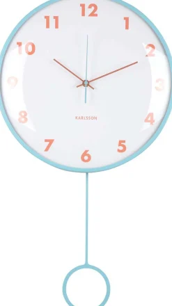 Horloge murale Cheeky Dome Pendulum (Bleu)