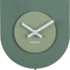 Horloge murale en ABS Grato Cuckoo (Vert jungle et vert jade)