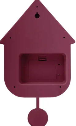 Horloge murale en ABS Modern Cuckoo Oro (Mauve)