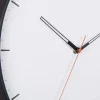 Horloge murale en métal Calm (Noir)
