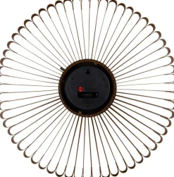 Horloge murale en métal Cascara (Marron)