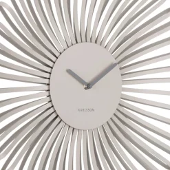 Horloge murale en métal Polo (Gris)