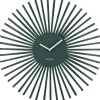 Horloge murale en métal Polo (Vert)