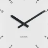 Horloge murale en polypropylène Realista Dome (Blanc)