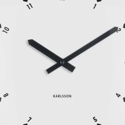 Horloge murale en polypropylène Realista Dome (Blanc)