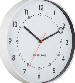 Horloge murale en résine Fresco (Blanc)