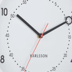 Horloge murale en résine Fresco (Blanc)