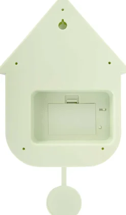 Horloge murale moderne Cuckoo (Vert clair)