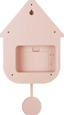 Horloge murale moderne Cuckoo (Rose pâle)