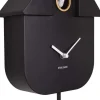 Horloge murale moderne Cuckoo (Noir)