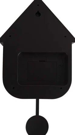 Horloge murale moderne Cuckoo (Noir)