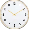 Horloge murale ronde 40 cm Sporty (Jaune)