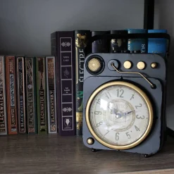 Horloge à poser vintage tourne disque