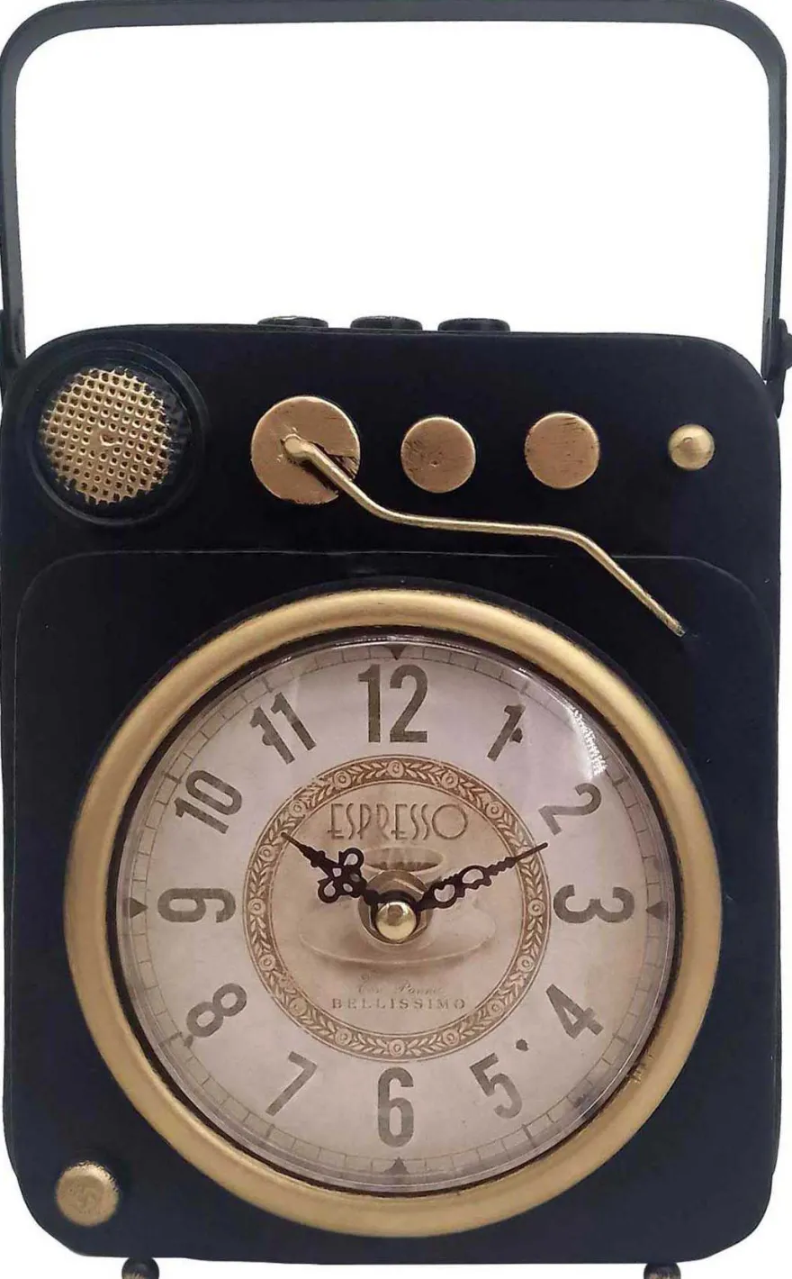 Horloge à poser vintage tourne disque