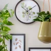 Horloge rondeBotanical 26 cm (Eucalyptus)