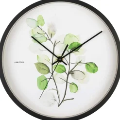Horloge rondeBotanical 26 cm (Eucalyptus)