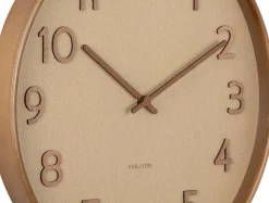 Horloge ronde en bois Pure grain (40 cm)